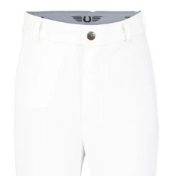 TuffRider Children's Ribb Knee Patch Breeches -Cavallo Shop white2 25936.1588684593.1280.1280