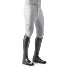 EGO 7 Men's Jumping EJ Knee Patch Breeches -Cavallo Shop white 97218.1586203659.1280.1280